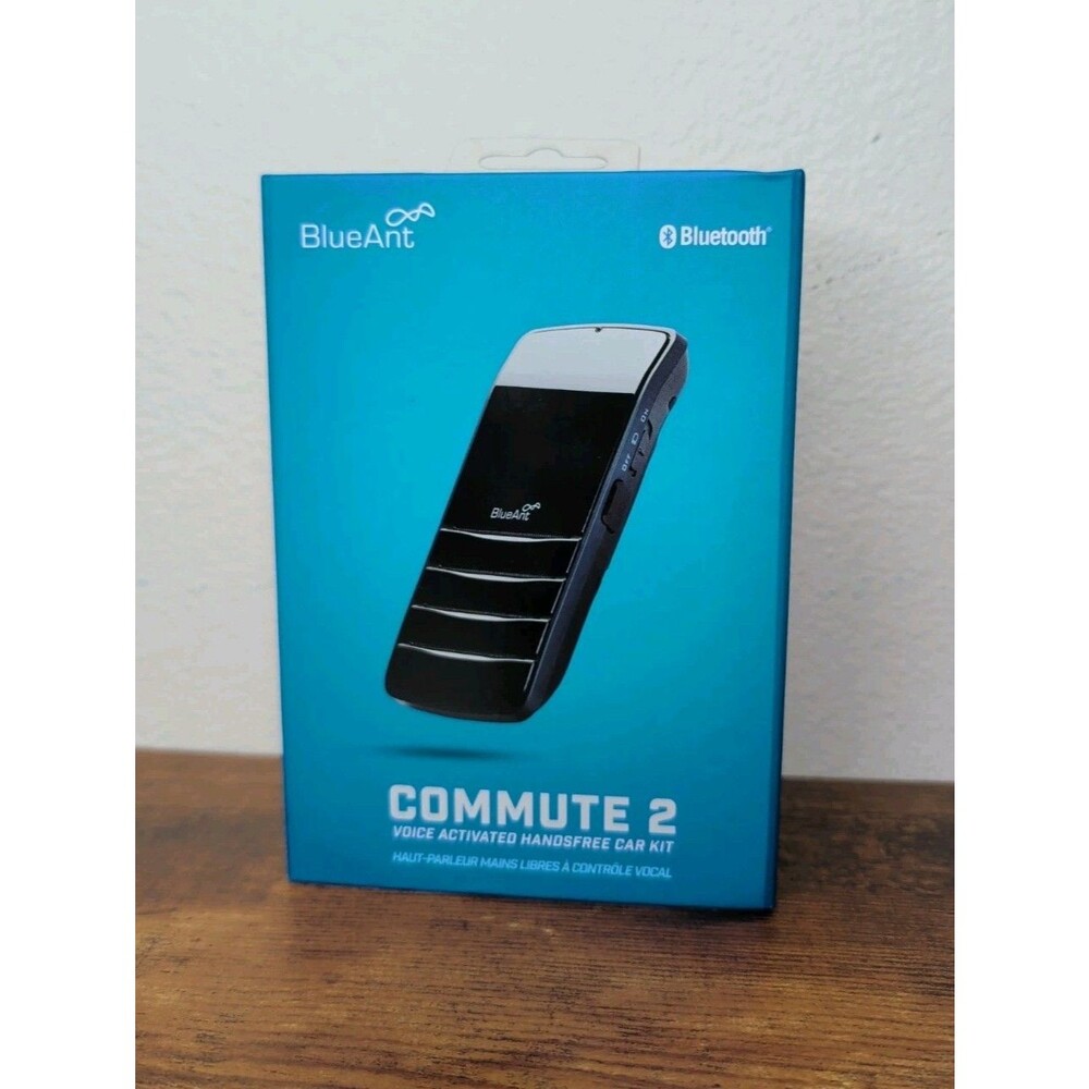 New BlueAnt Commute 2 Voice Control Speakerphone CMT-2